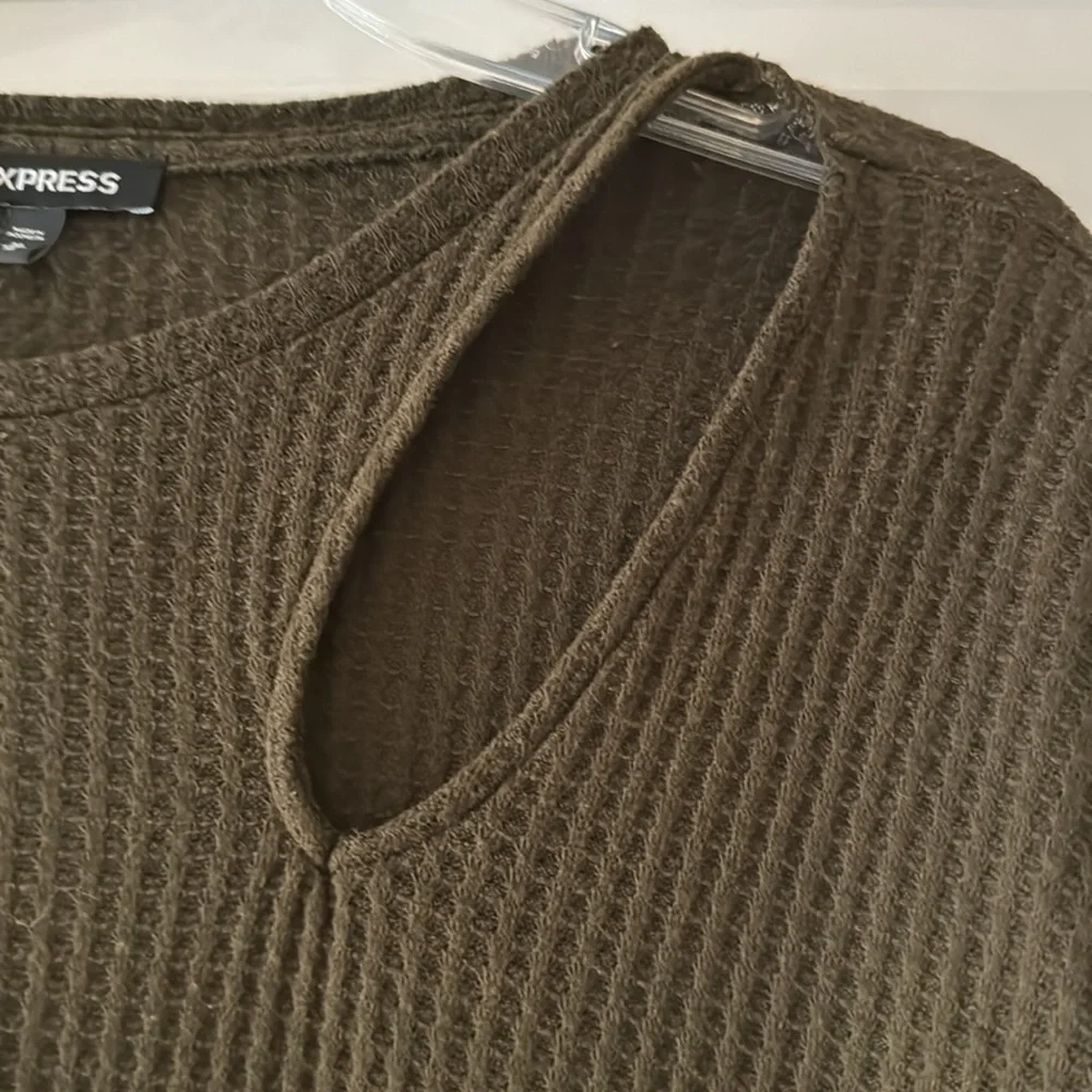 Express Cut-Out Sexy Sweater